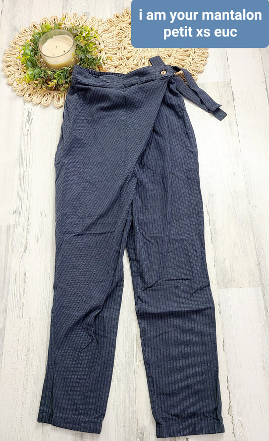I am your mantalon striped pants petite