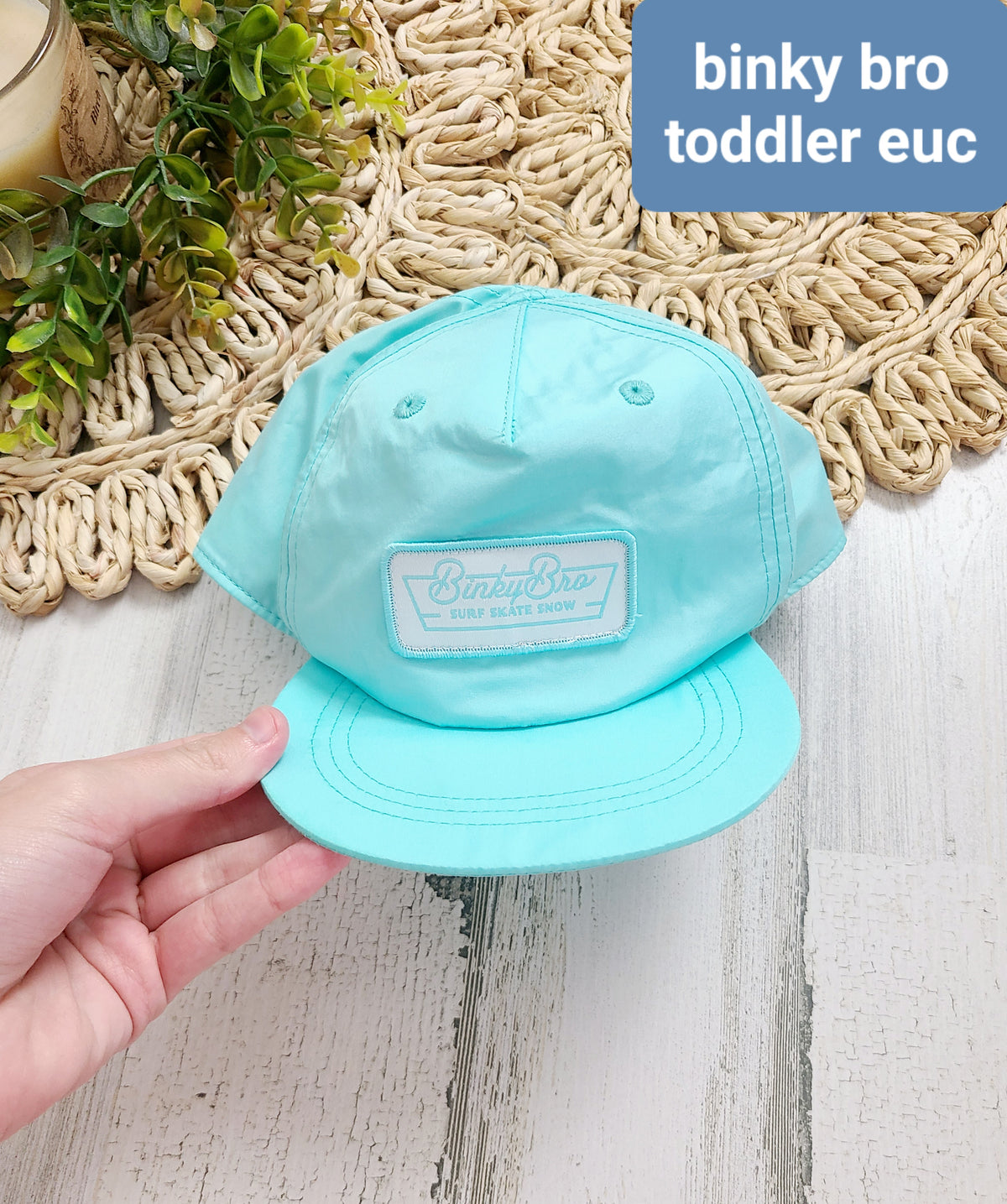 binky bro hat aqua