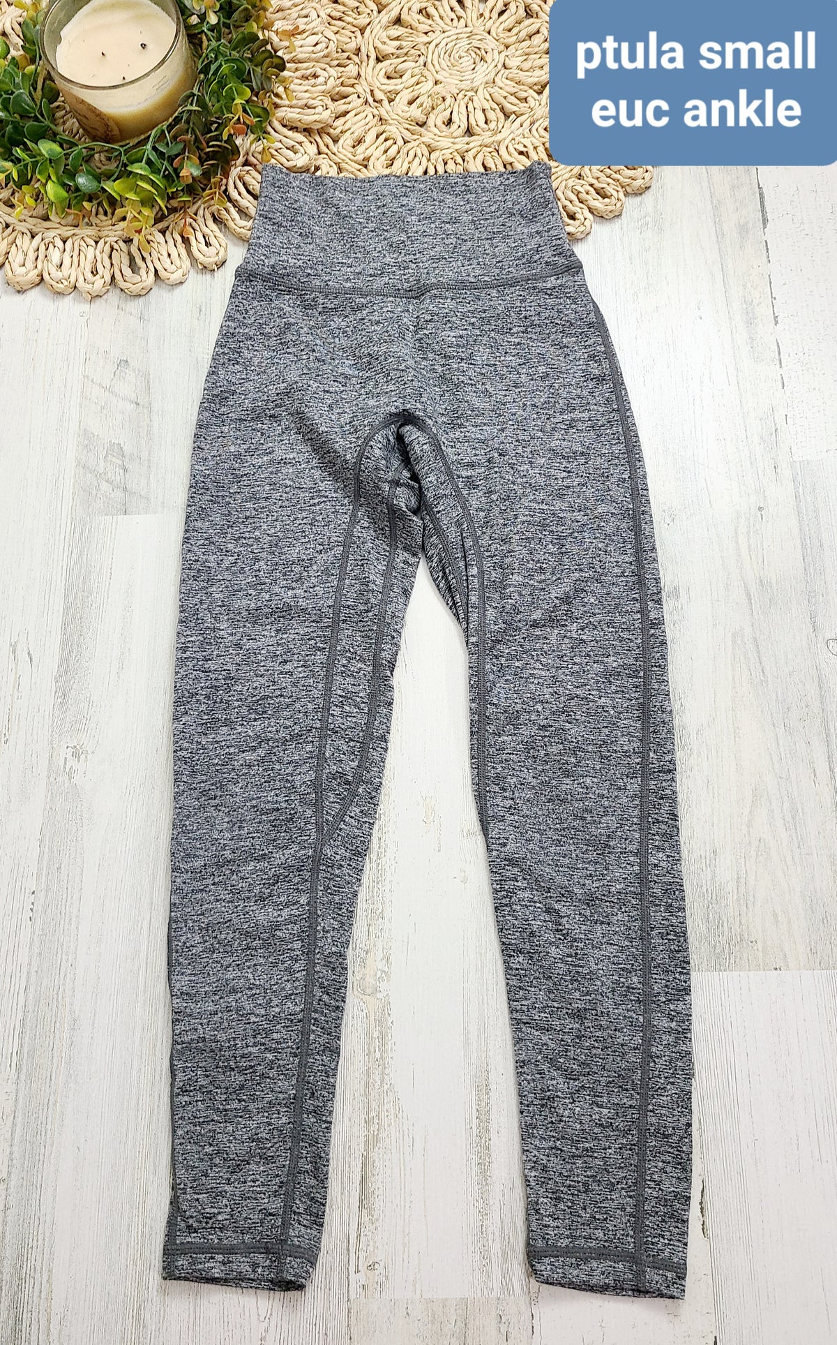 heather gray ptula leggings