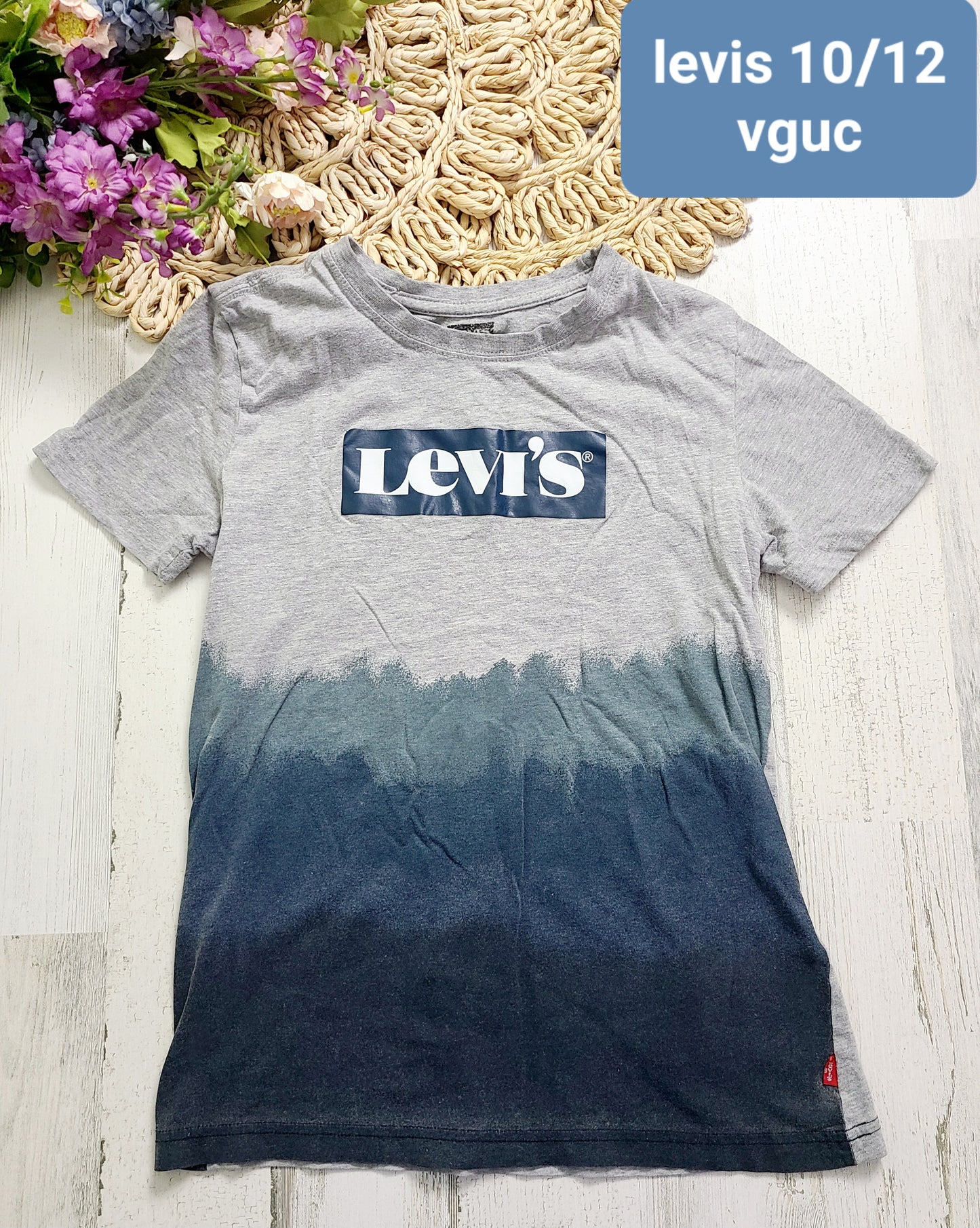 levis ombre boys tee