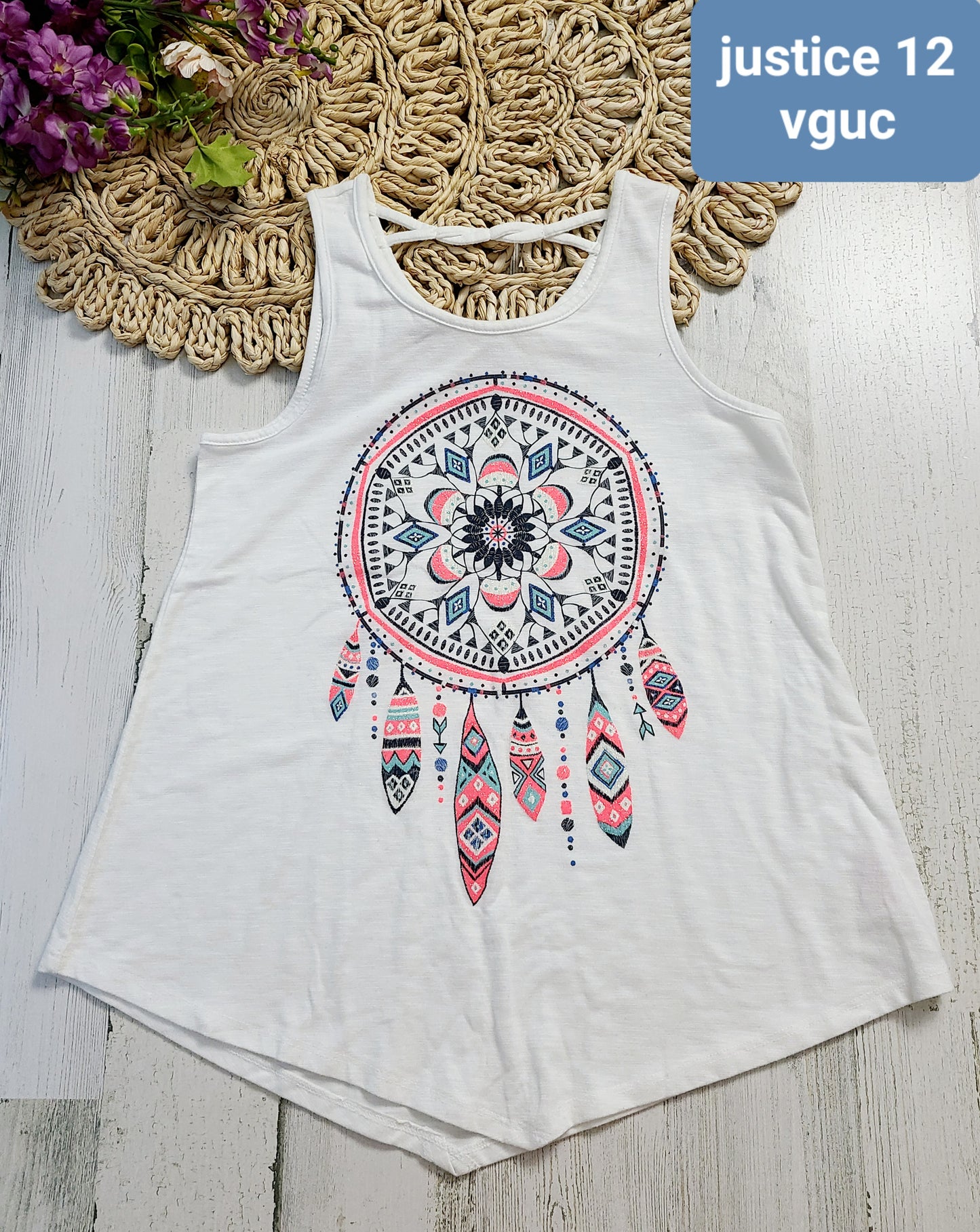 justice dream catcher tank