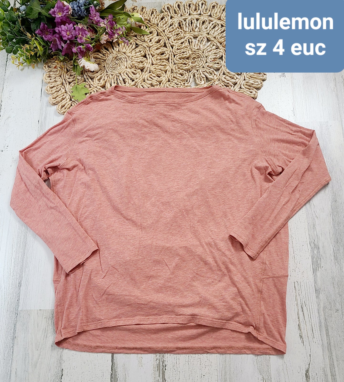 lululemon long sleeve small oversized
