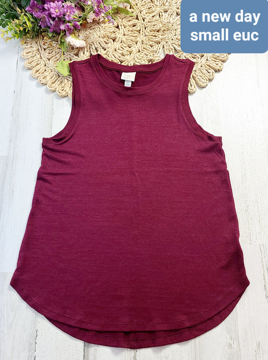 a new day small tank top