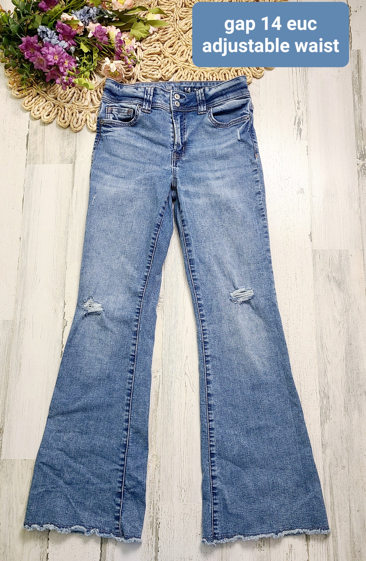 gap flares girls 14y