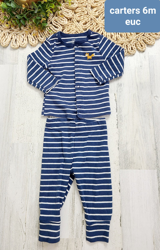 striped fox carters 6m