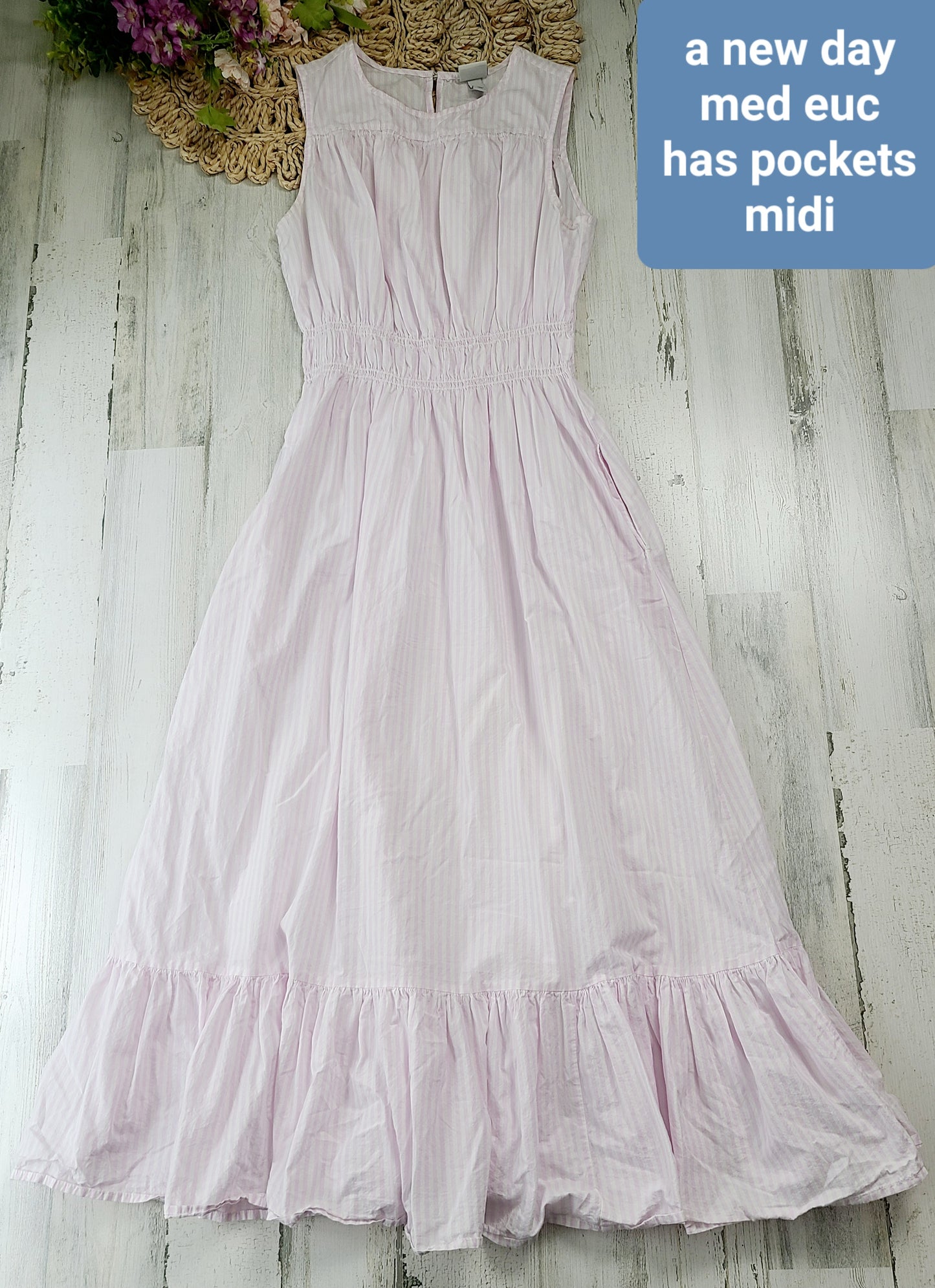 light pink striped a new day dress