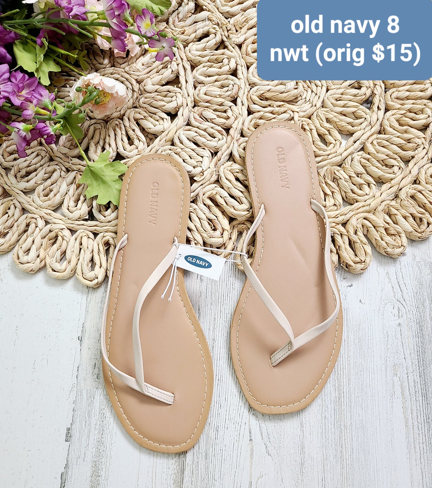 new old navy thong sandals