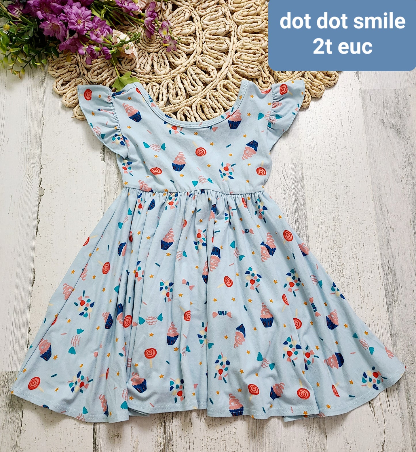 dot dot smile cupcakes dress