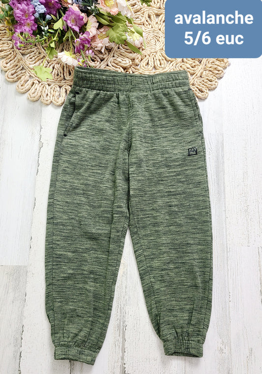 avalanche green joggers