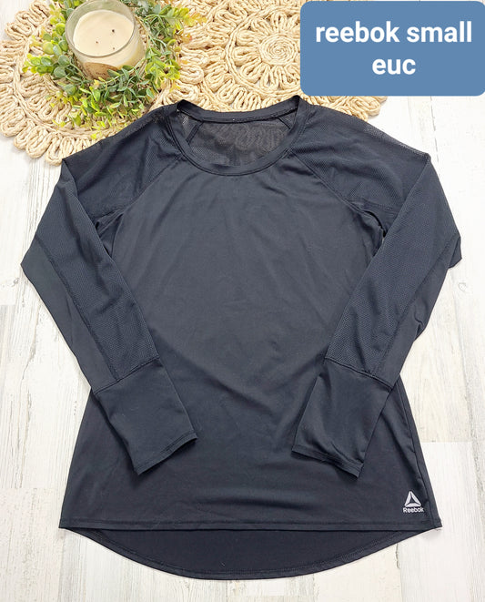 black long sleeve reebok small