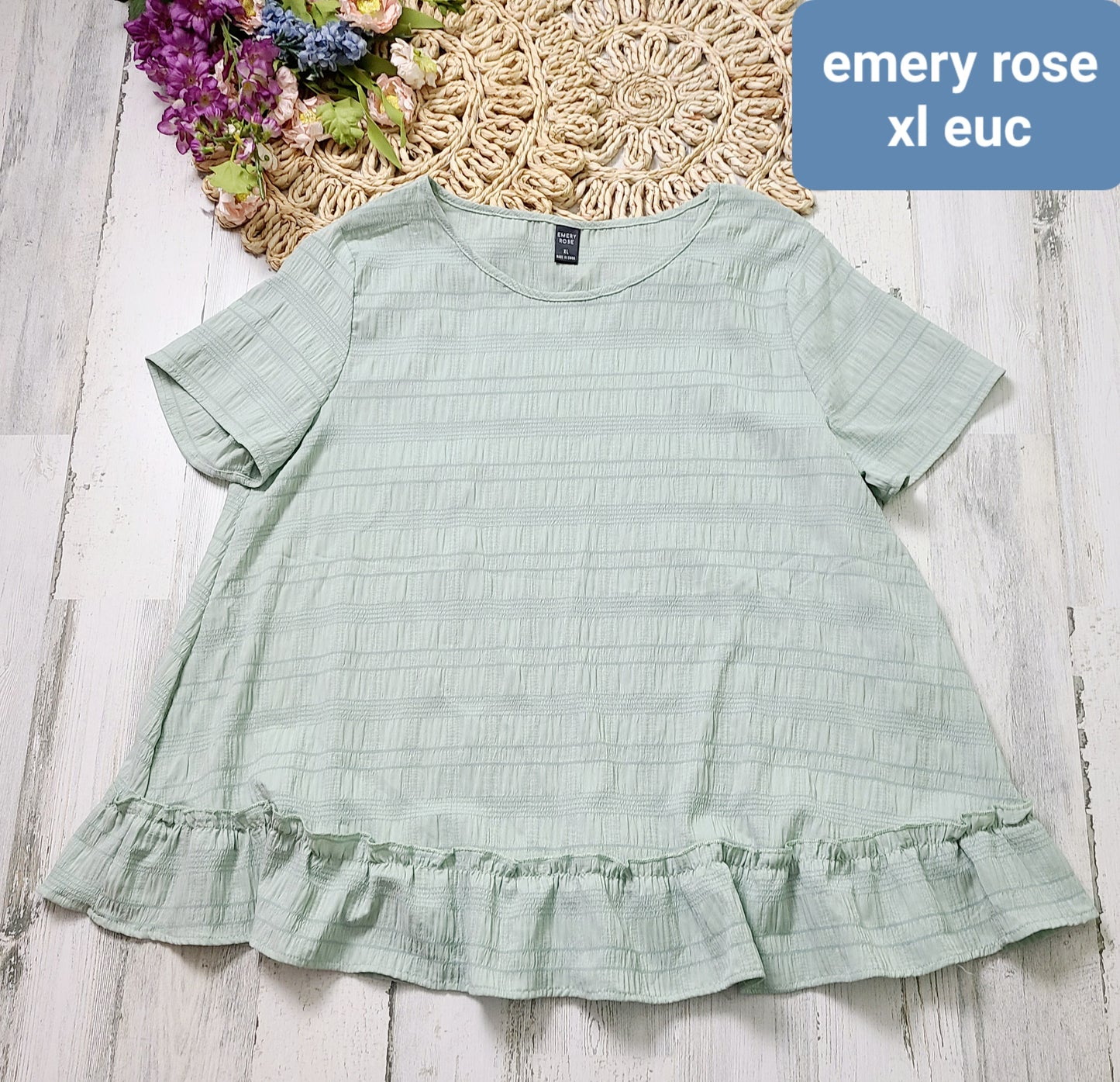 emery rose xl sage green