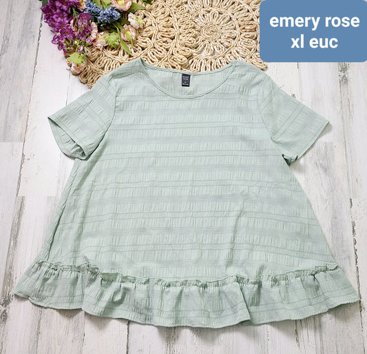 emery rose xl sage green