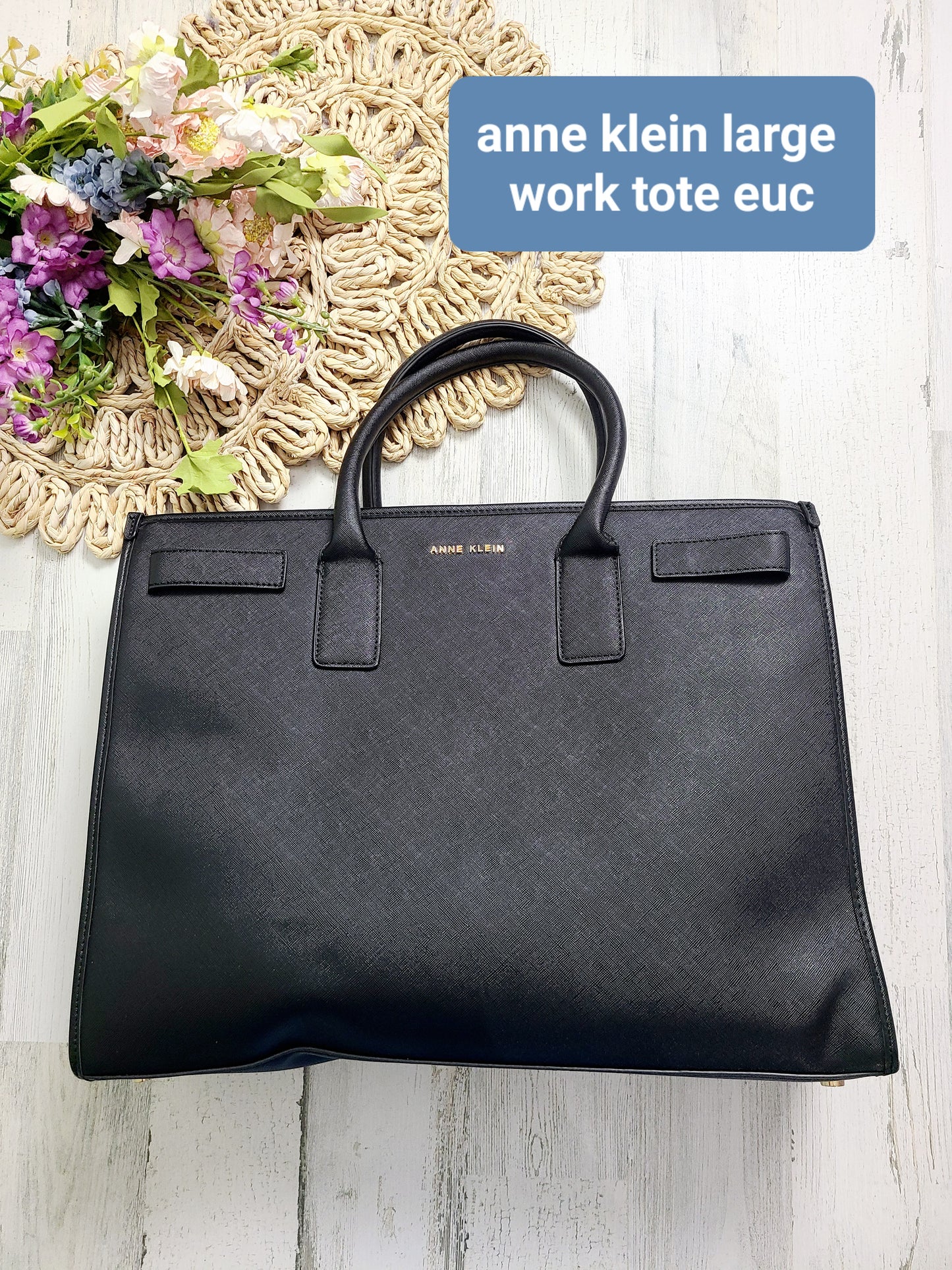 anne klein work tote bag