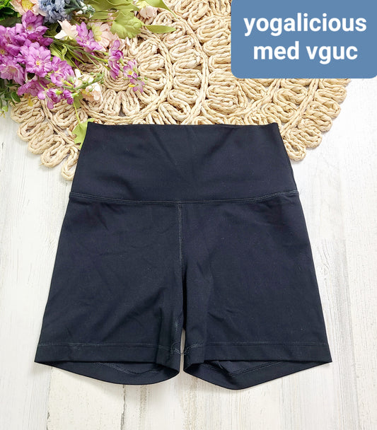 yogalicious medium spandex black