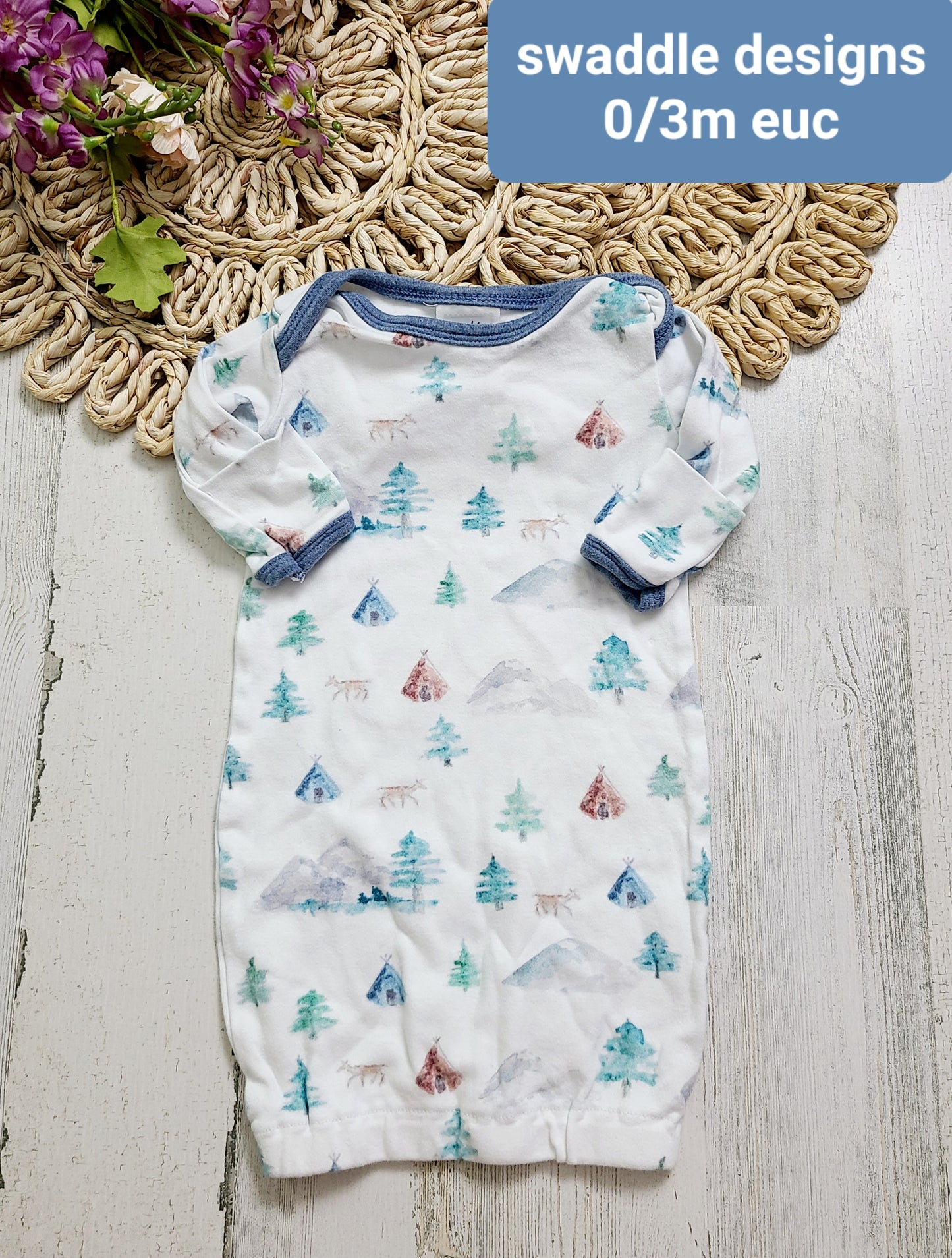 forest swaddle design