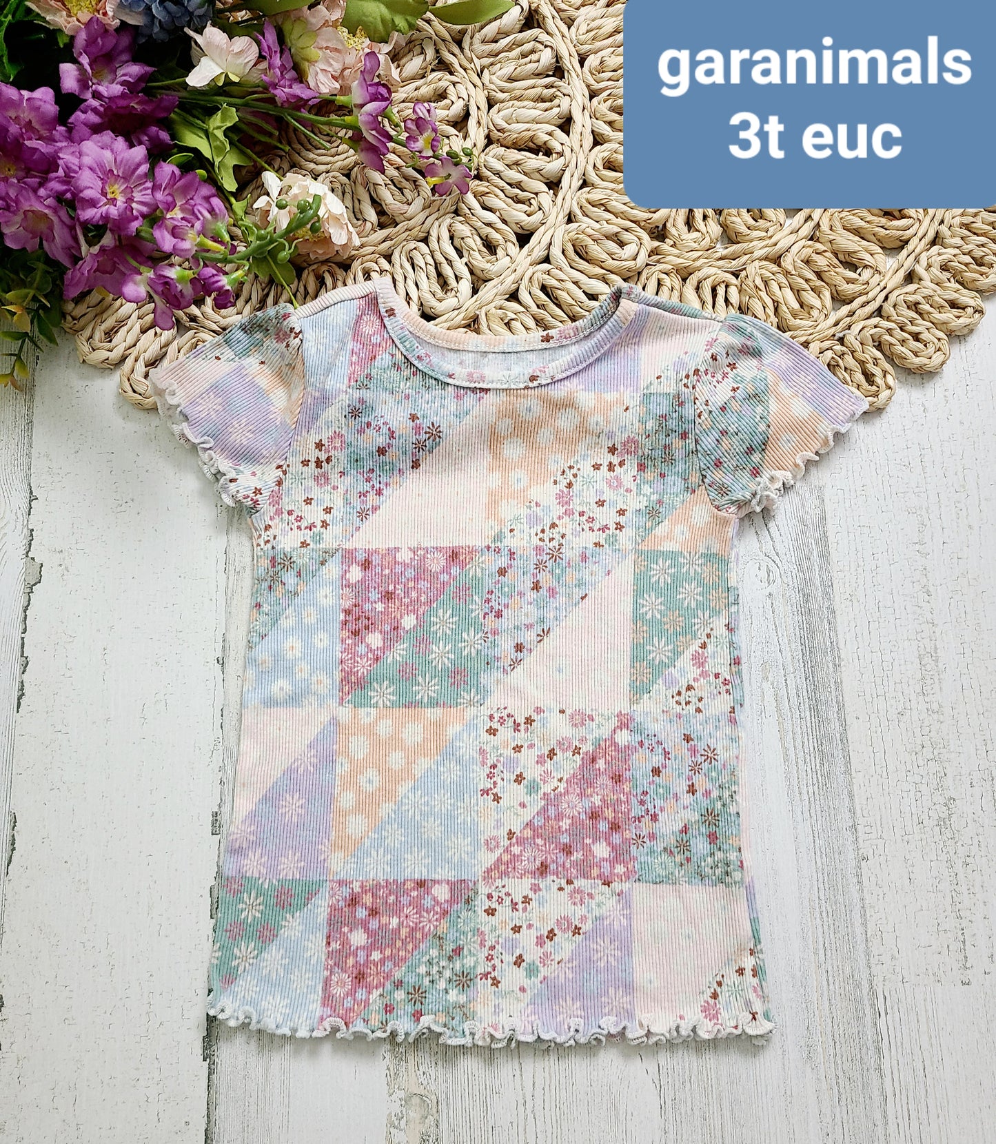 quilted garanimals tee