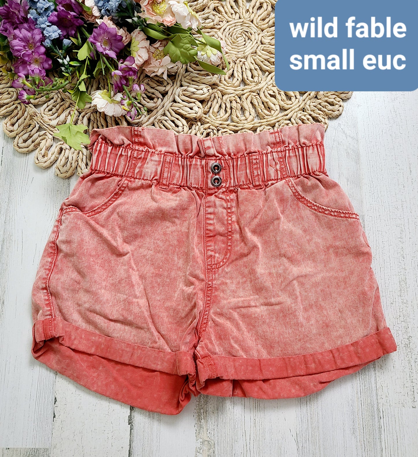 coral wild fable shorts