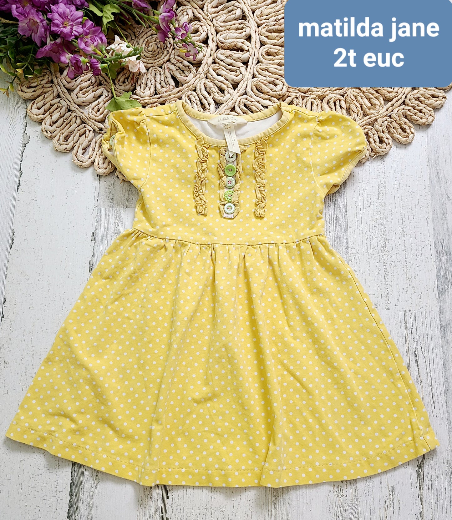 yellow matilda jane dress