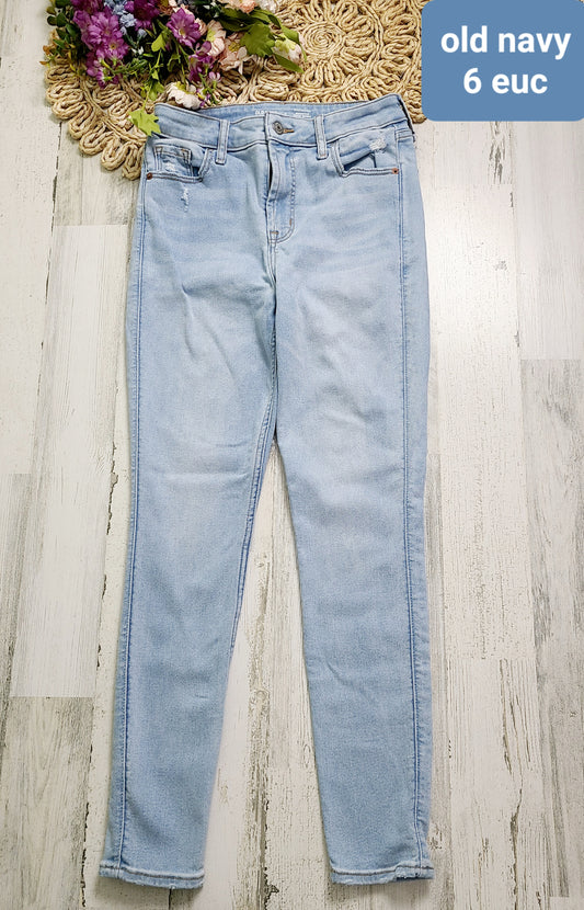 skinny light wash rockstar old navy