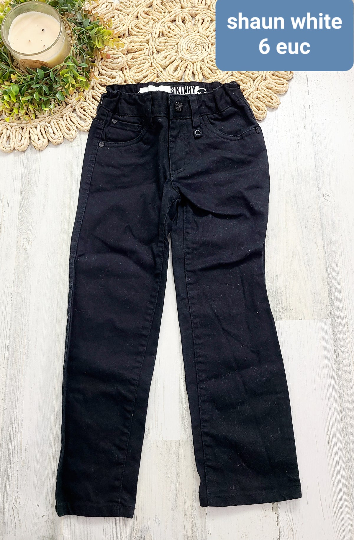shaun white skinny black jeans
