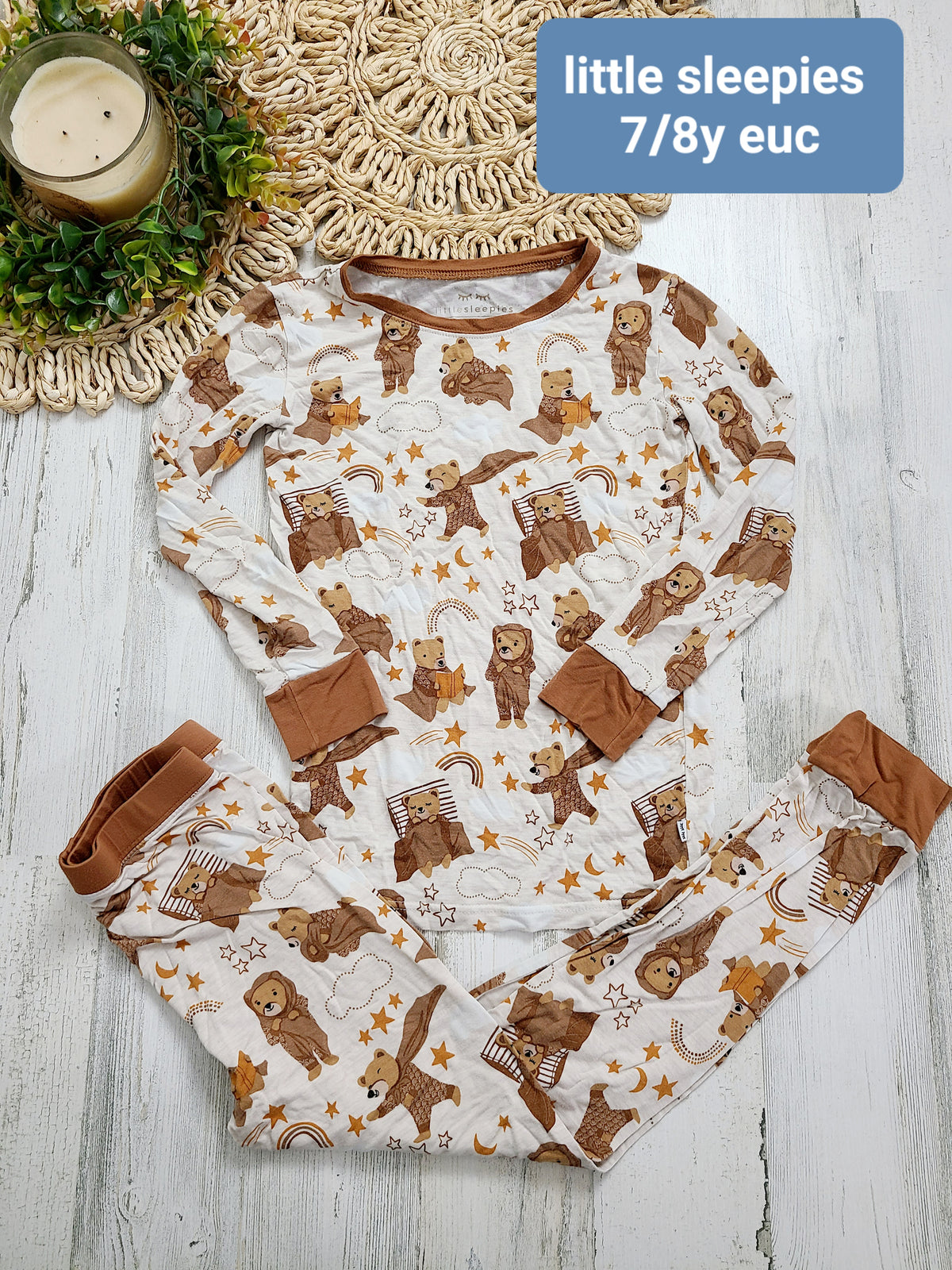 bear pj little sleepies