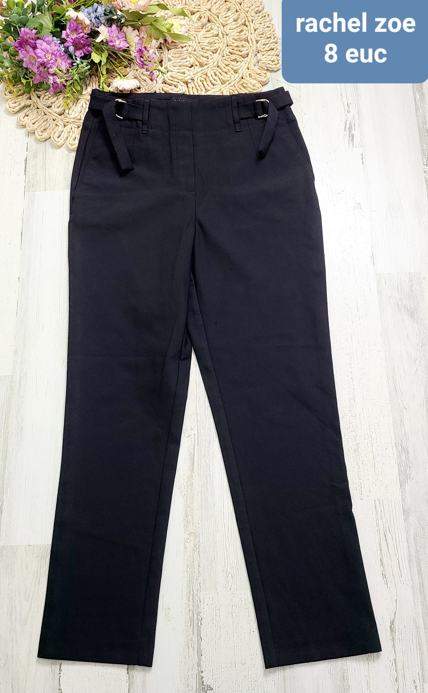 rachel zoe medium black adjustable