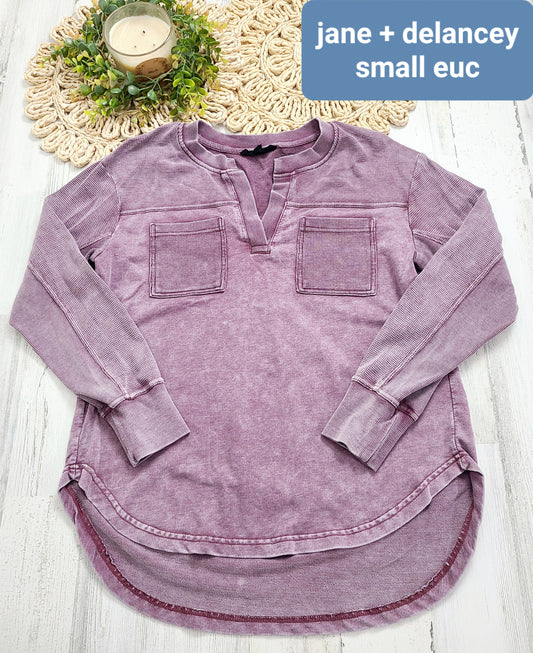 mauve acid wash jane+delancey