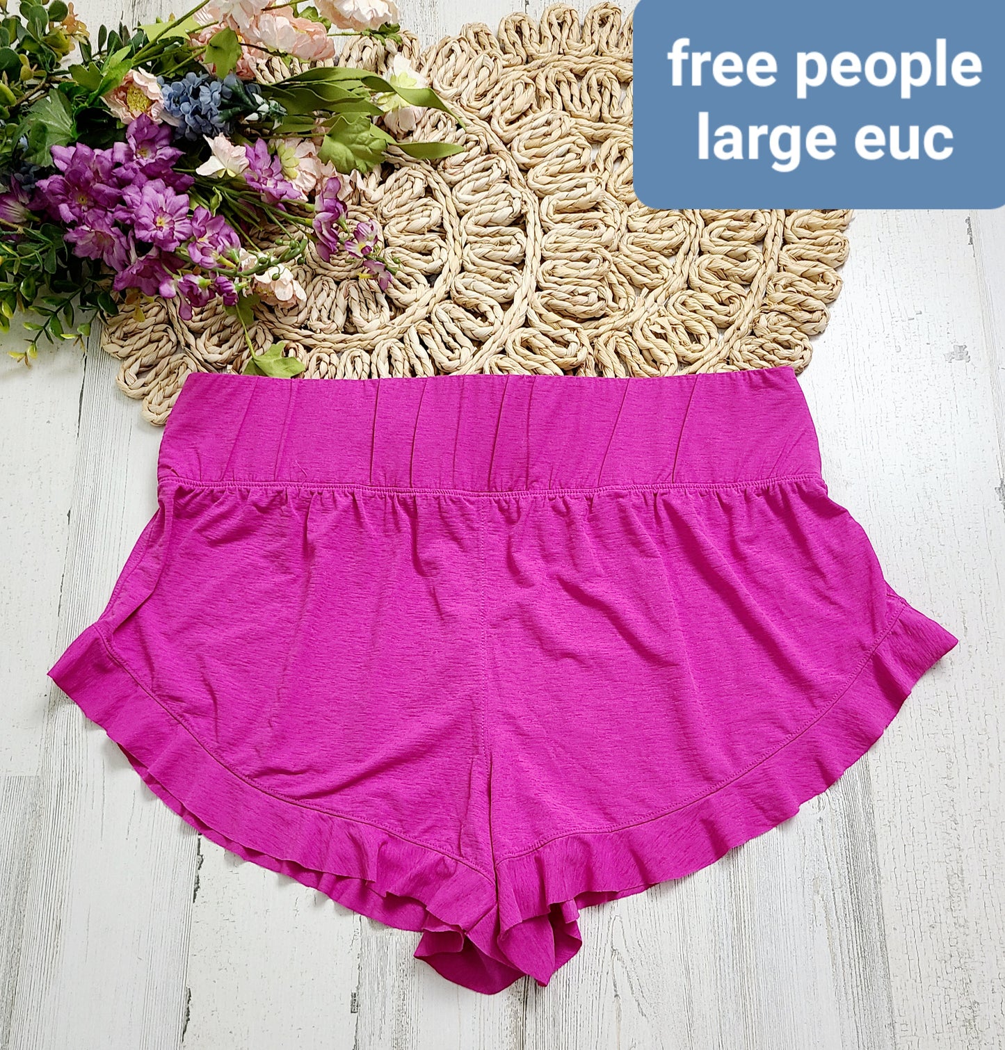 free people pink shorts