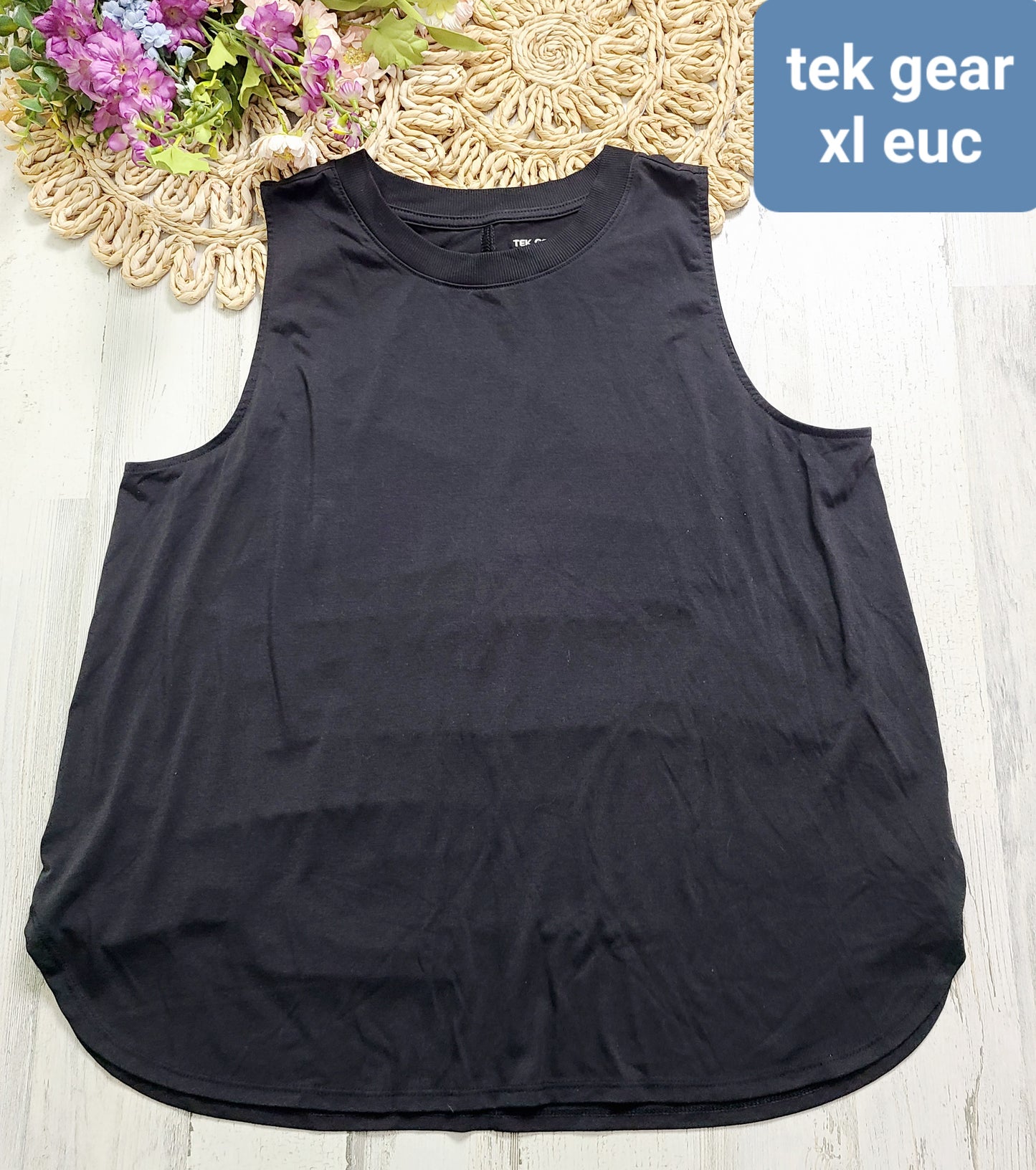 tek gear black tank xl