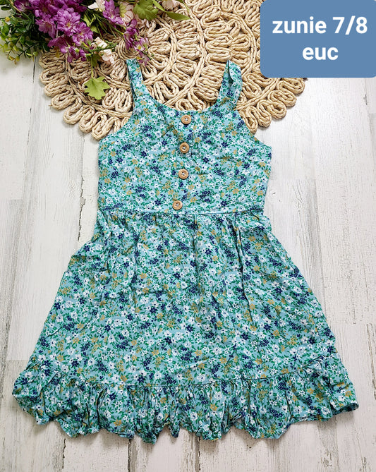 zunie dress girls 7/8y