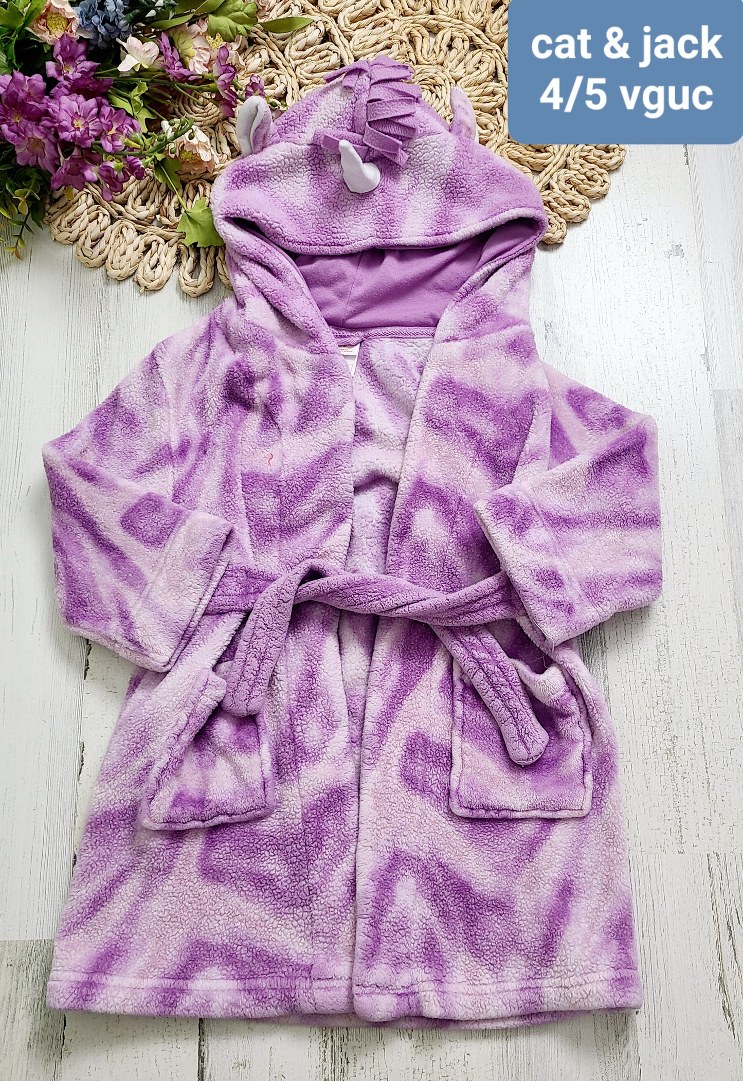cat and jack fleece robe