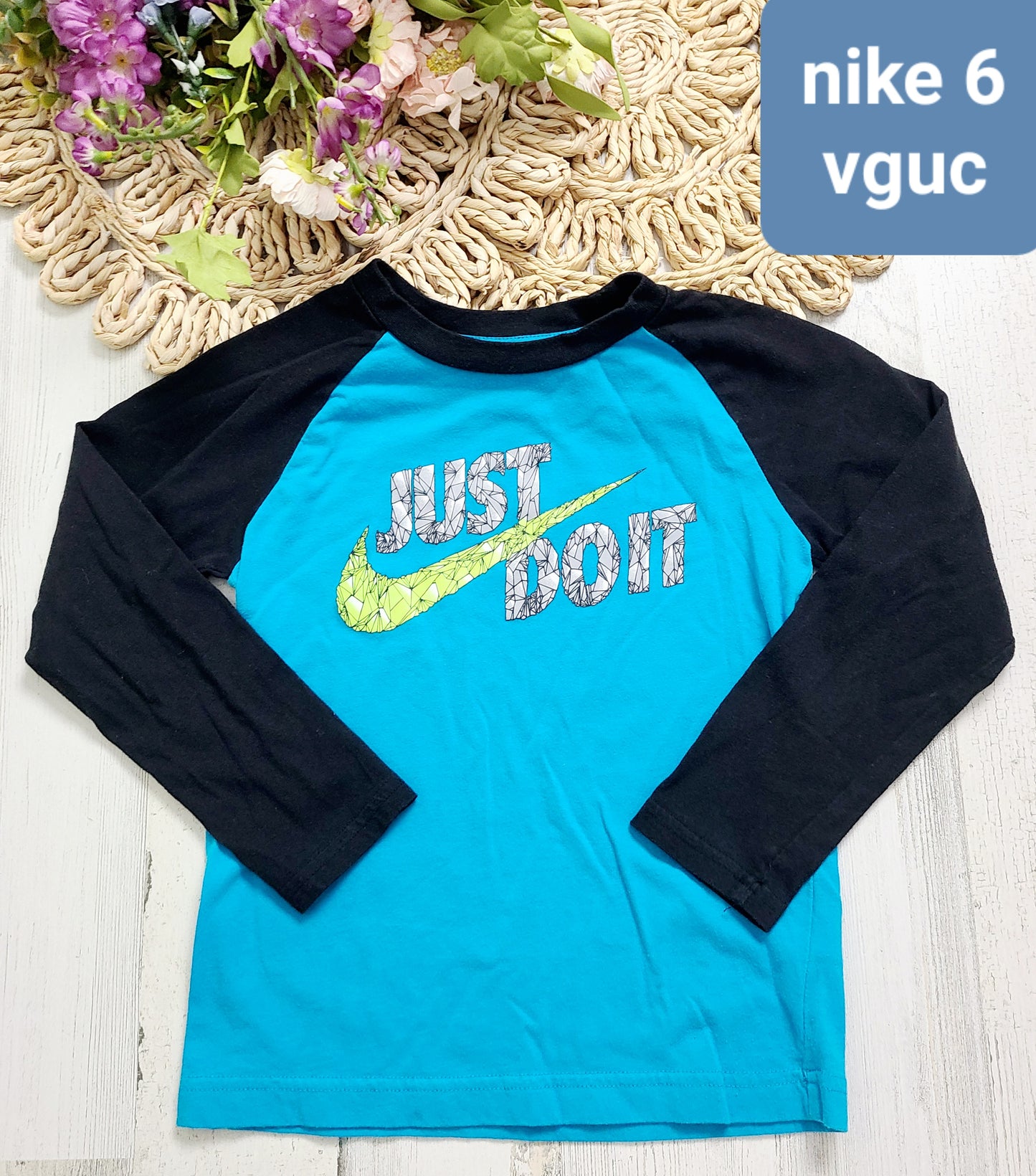 blue long sleeve nike
