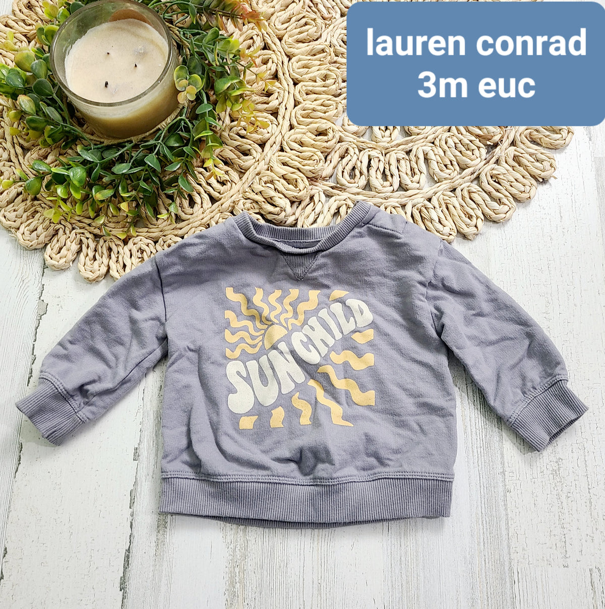 sunchild crewneck lauren conrad