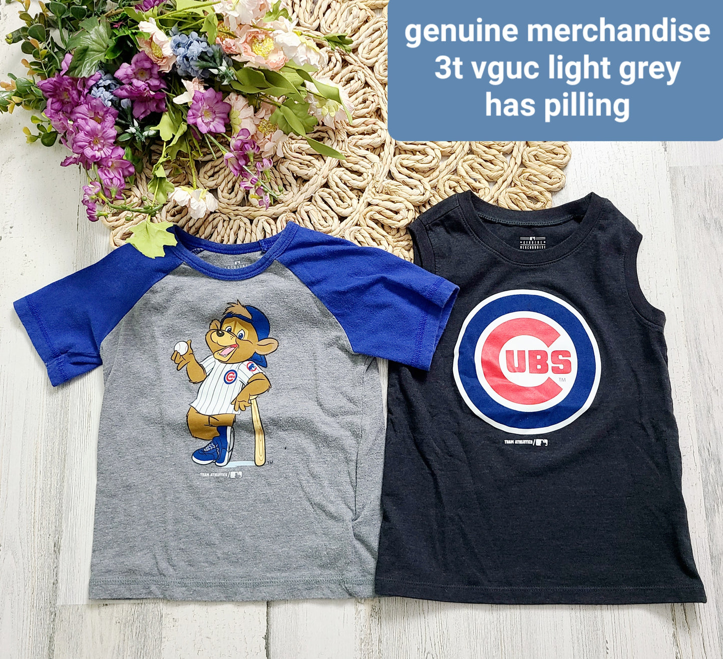cubs tank and tee