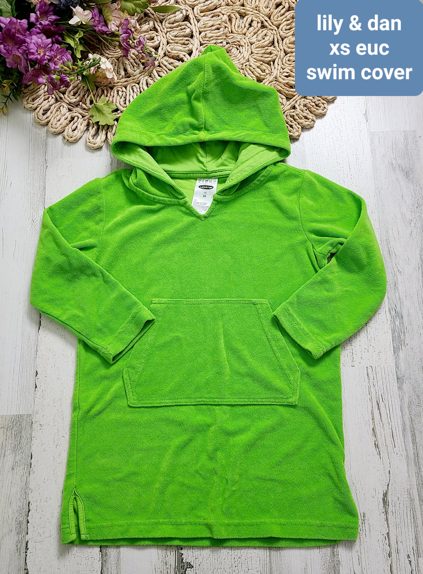green swim cover