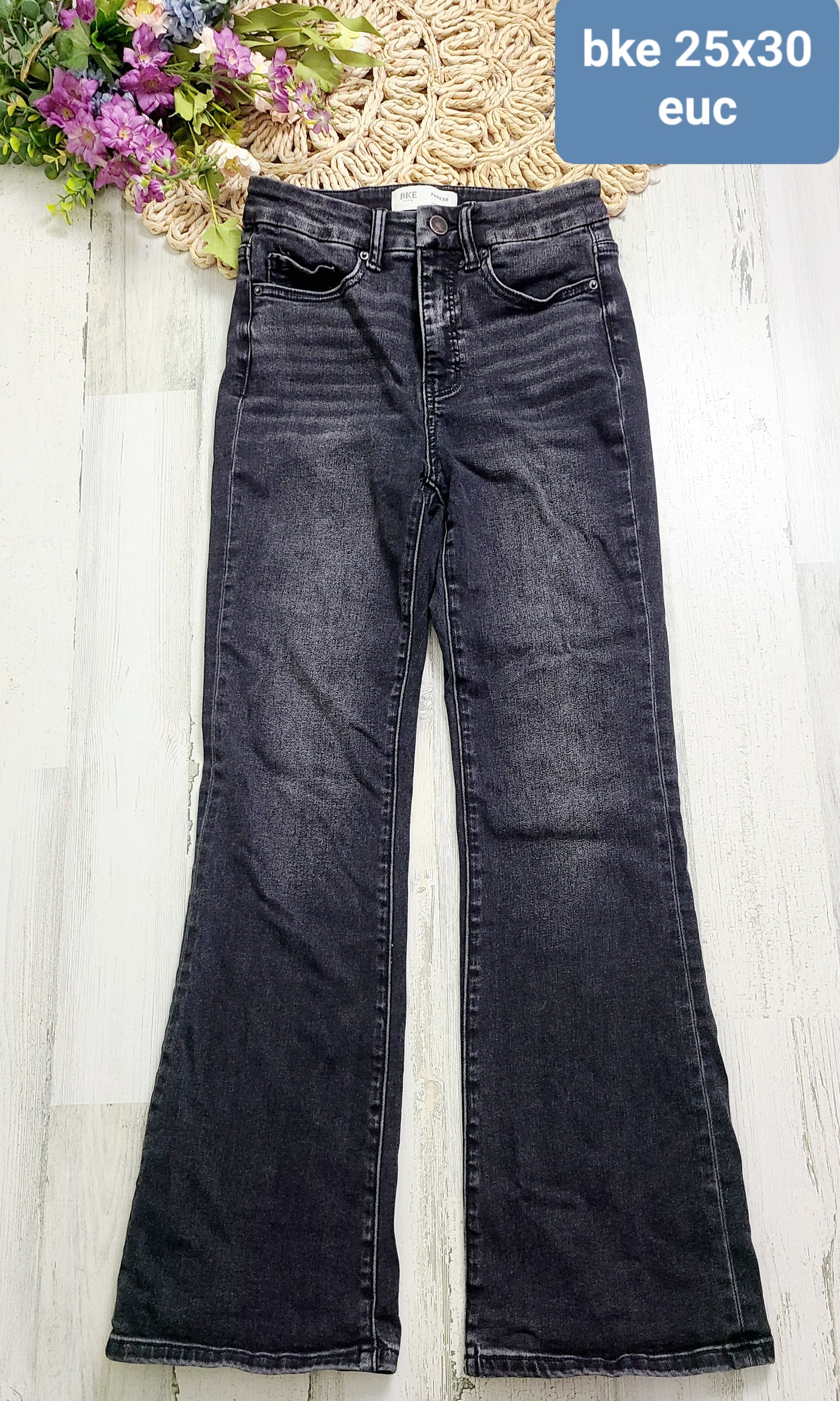 bke gray jeans sz 25