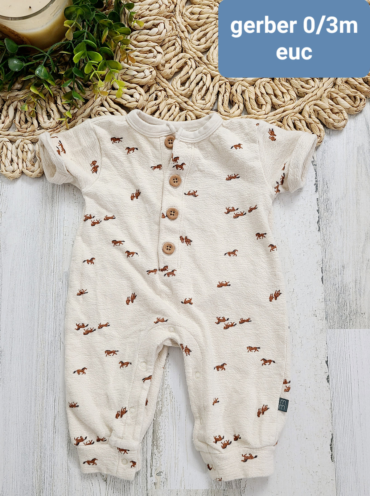 gerber horses jumpsuit