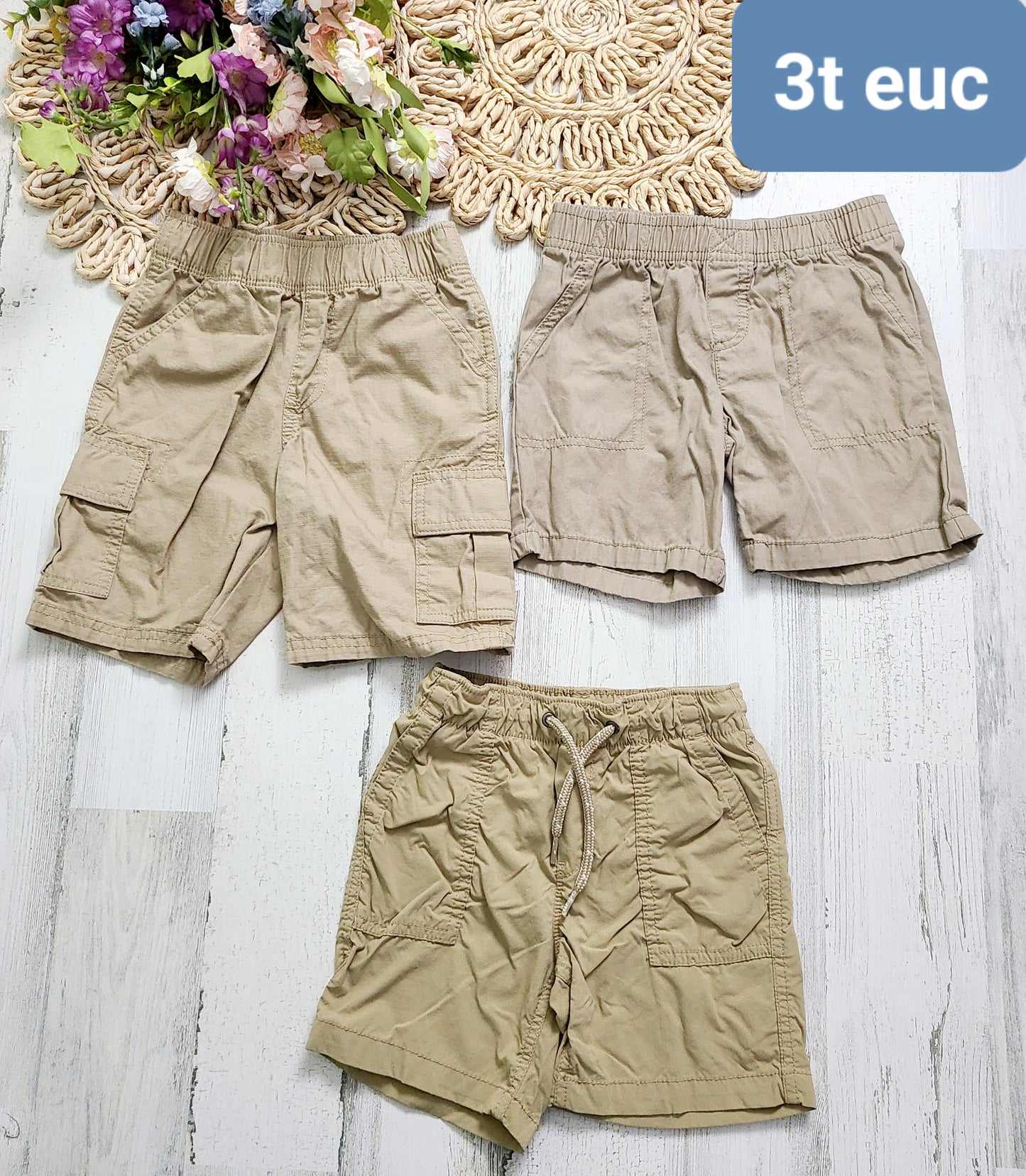 khaki shorts bundle