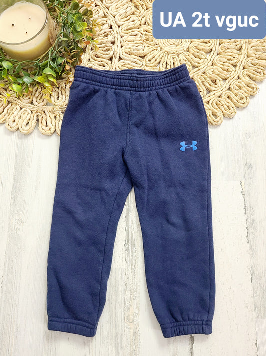 ua navy sweatpants joggers 2t
