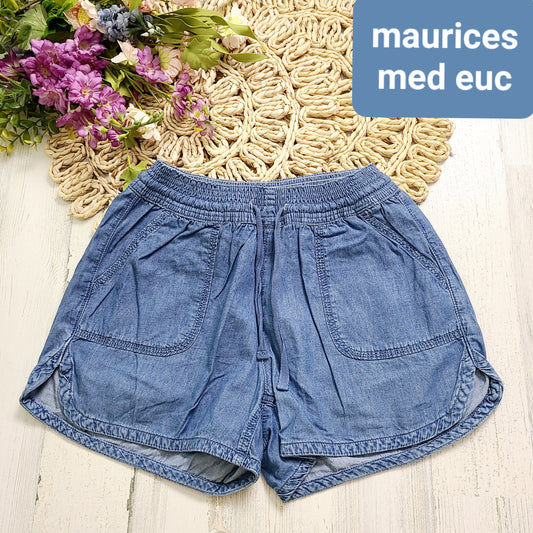 maurices chambray shorts medium
