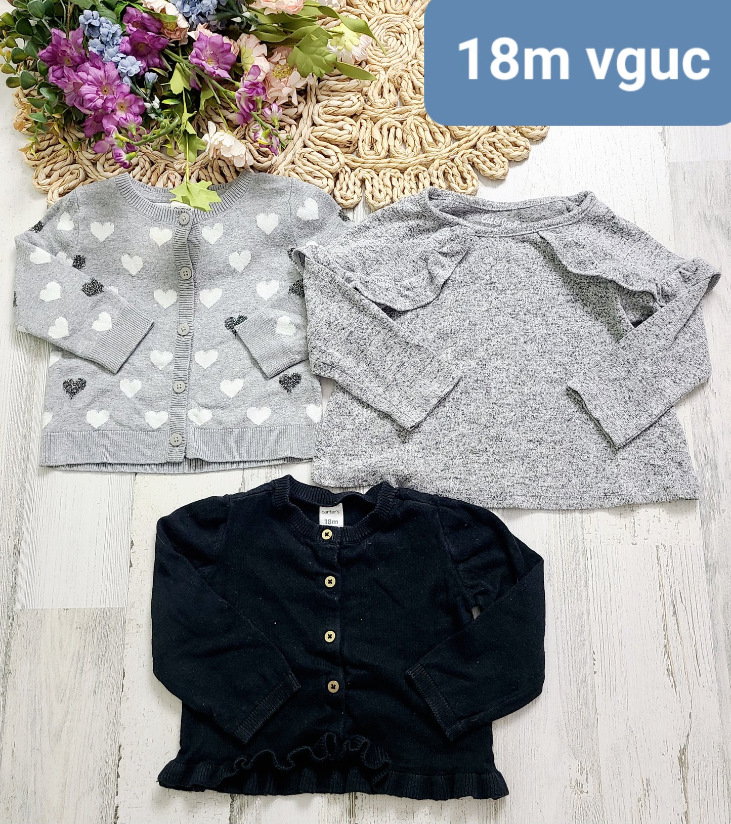 gray and black girls bundle