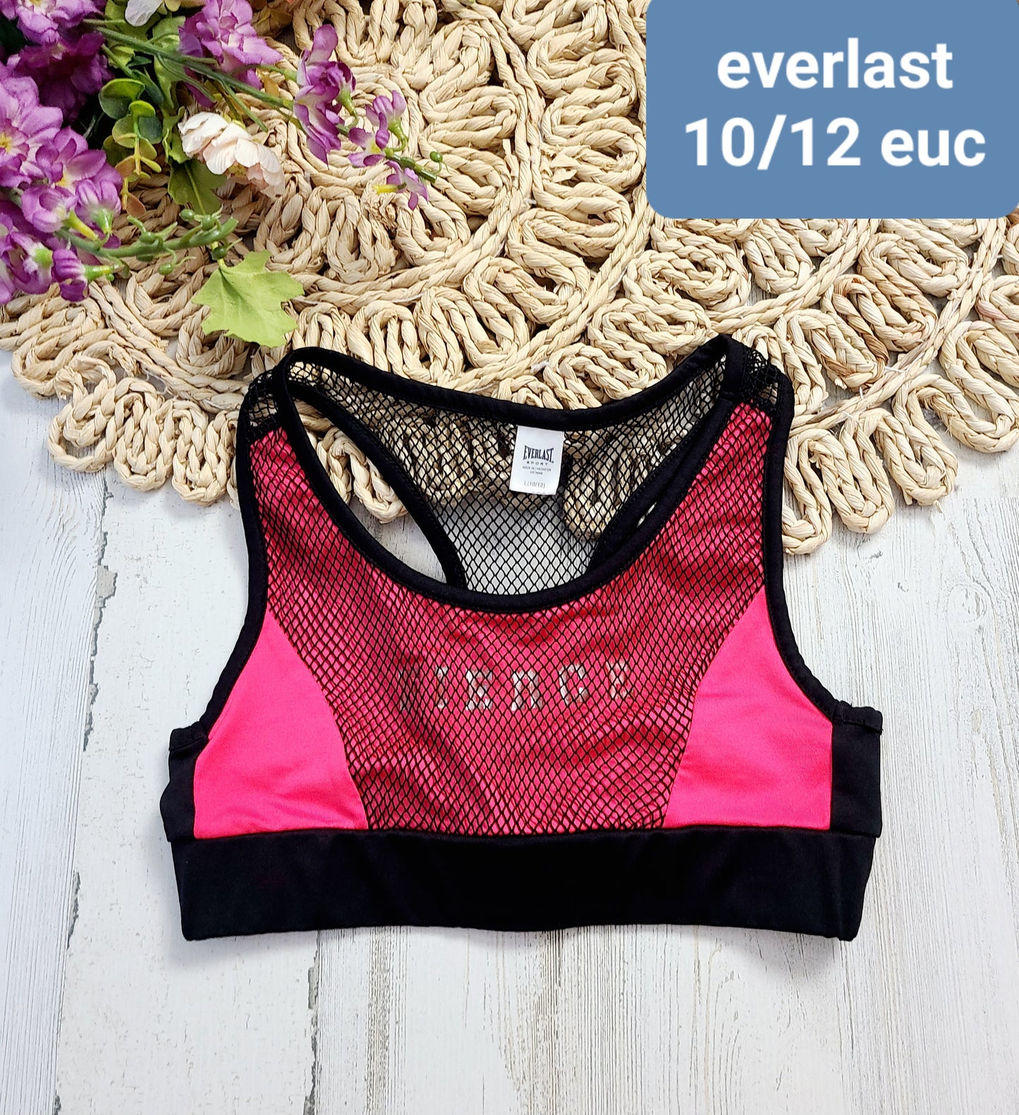everlast sports bra