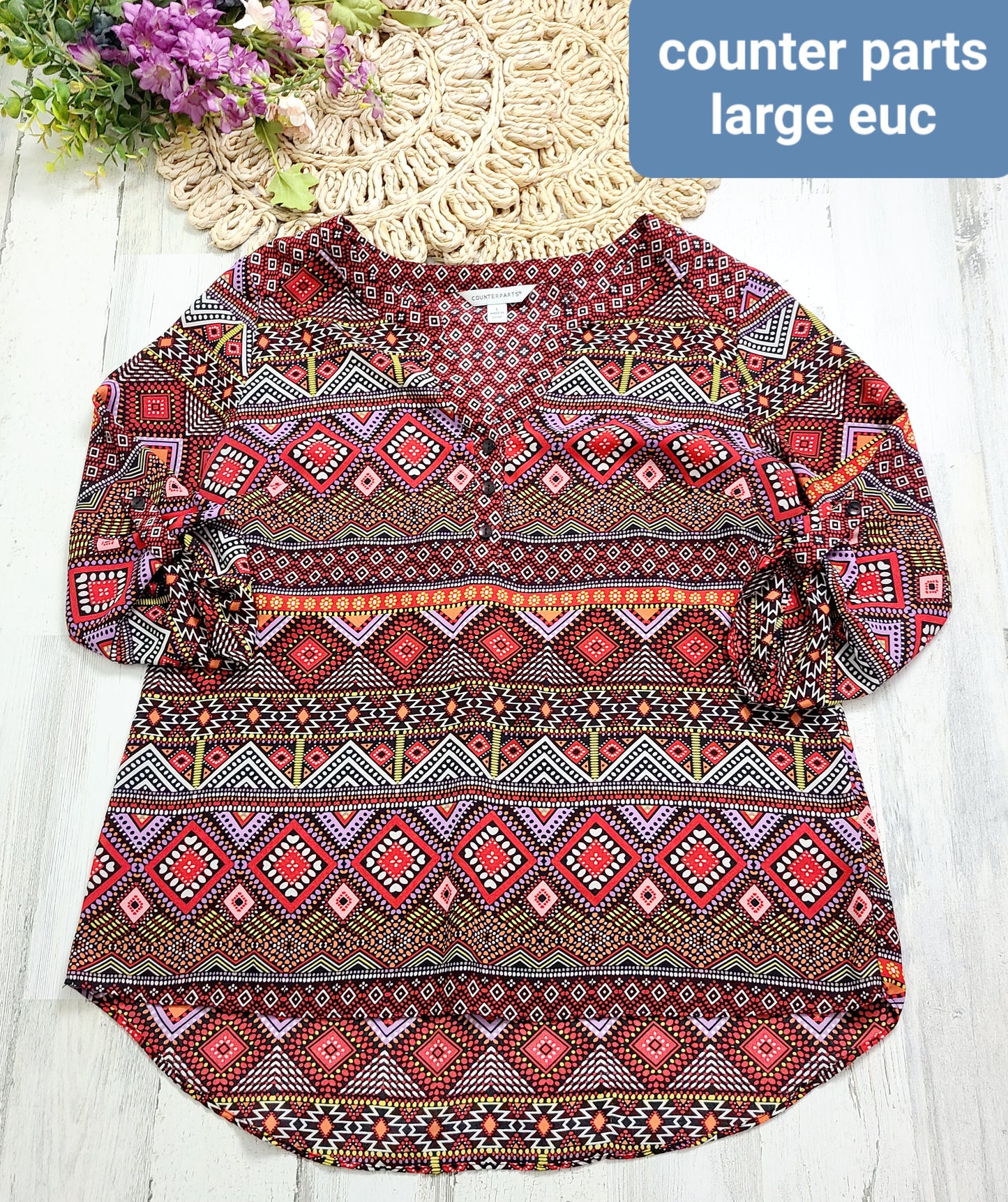 counterparts patterned top