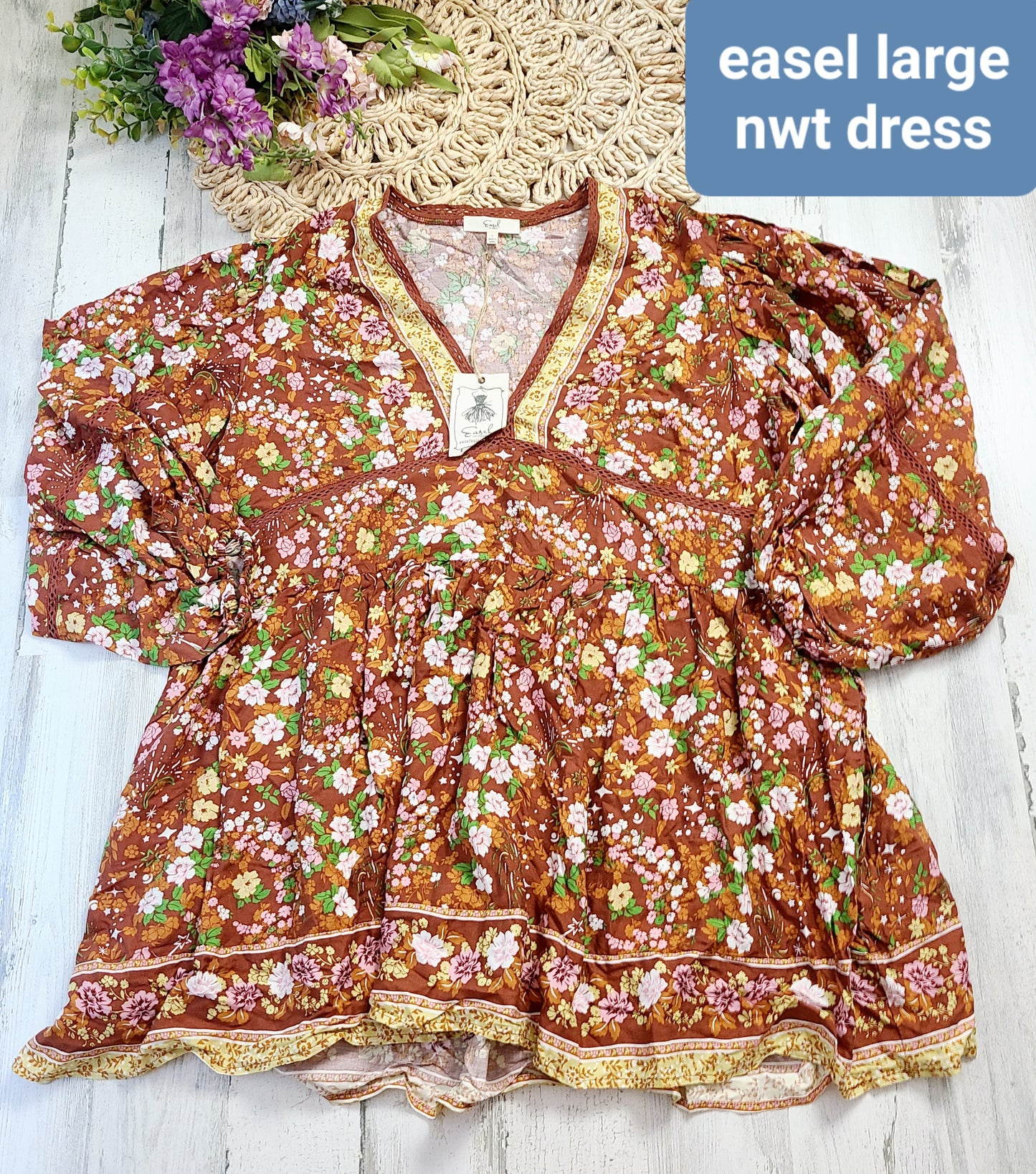 new easel mini dress