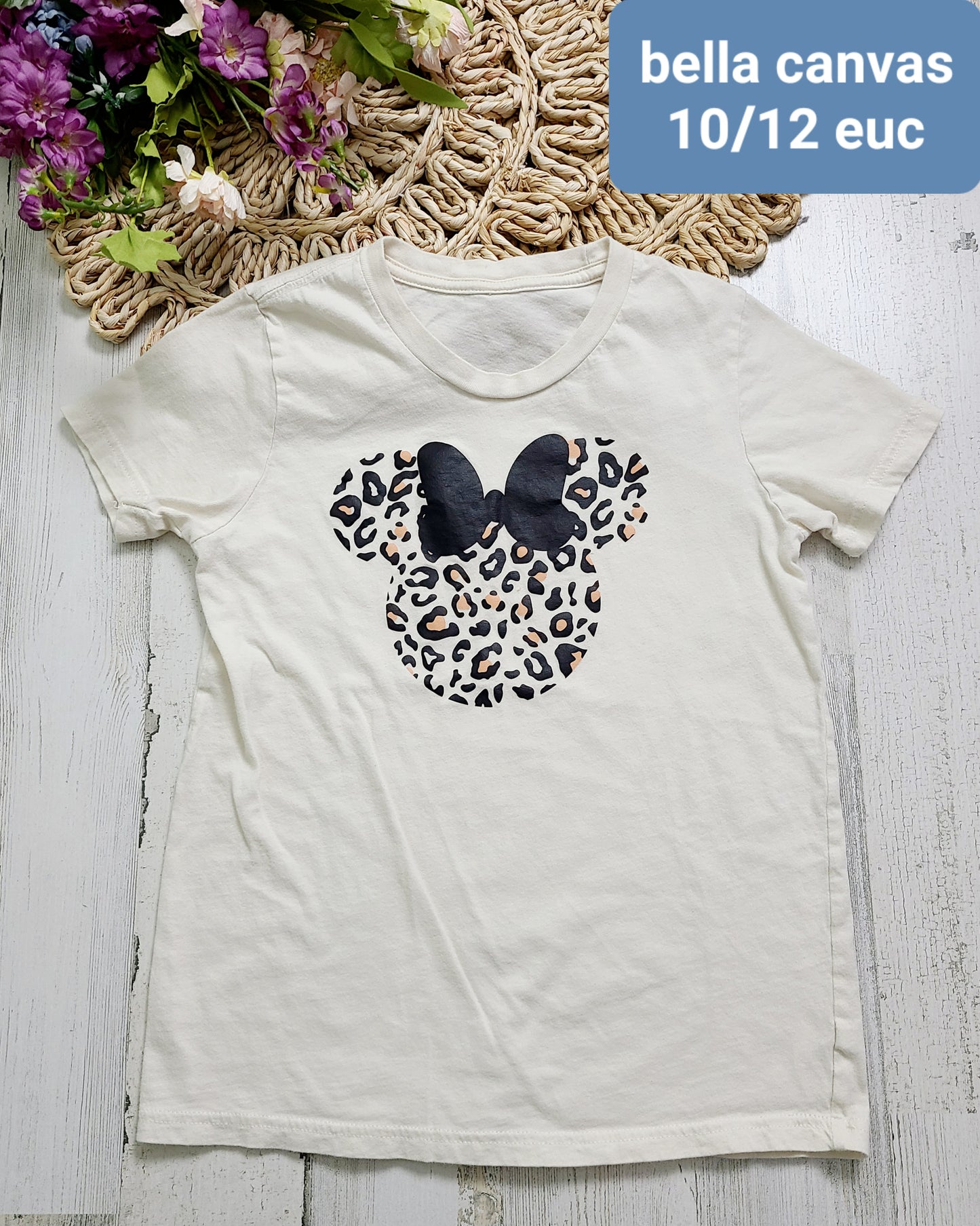 minnie leopard tee