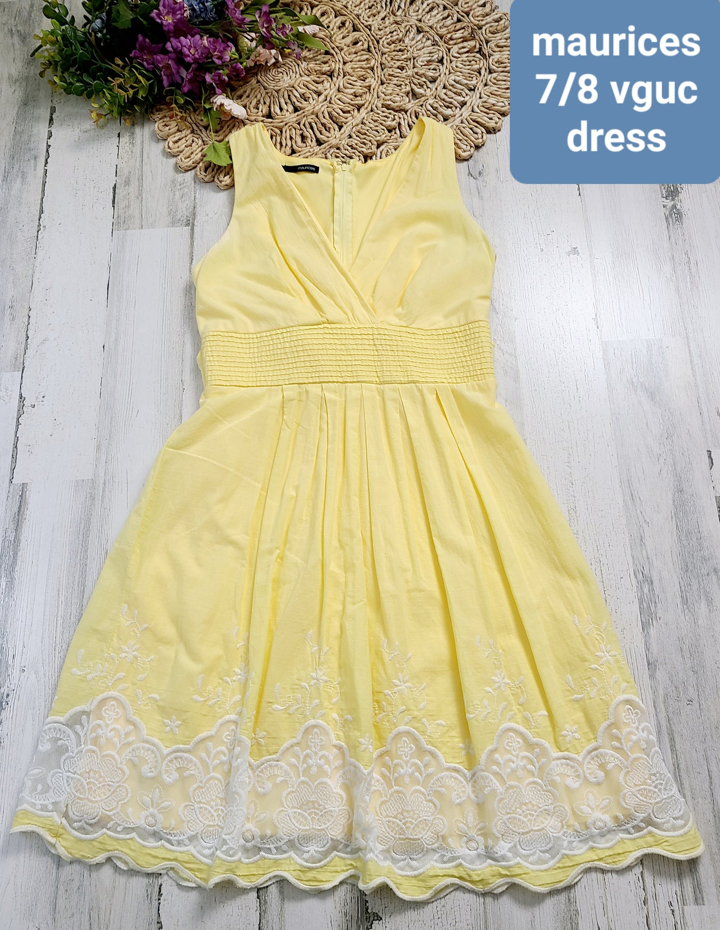 maurices yellow dress