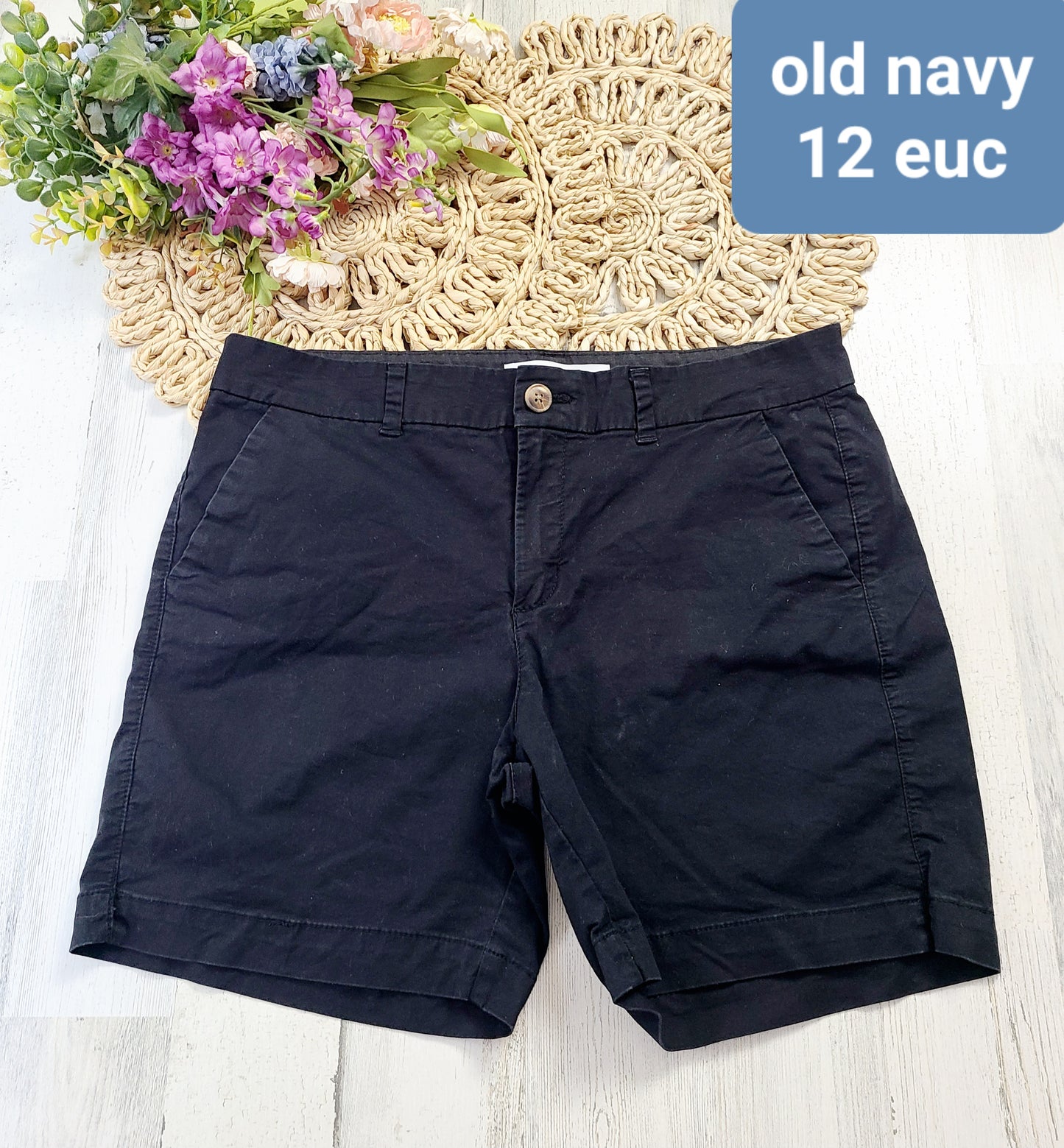 black chino shorts old navy