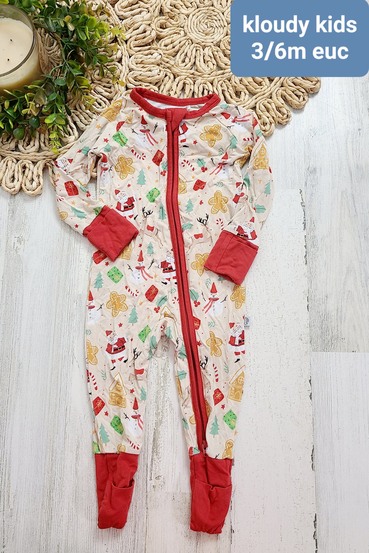 kloudy kids christmas pj