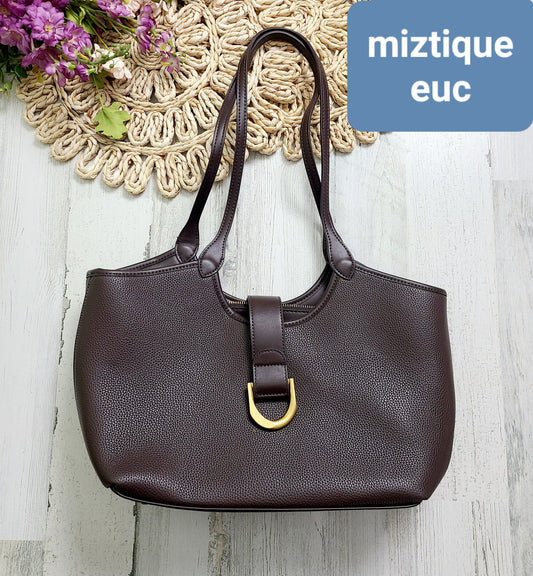 miztigne brown purse