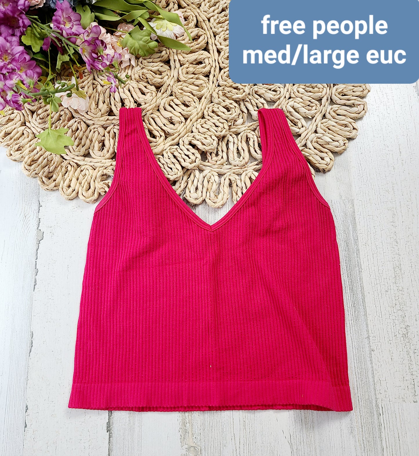 free people tank ribbed